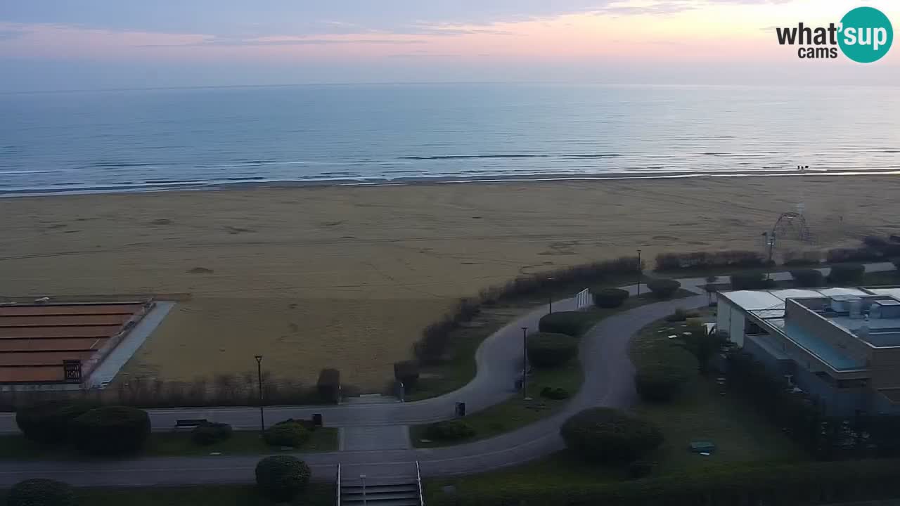 La camera en vivo de la playa de Bibione – Italia