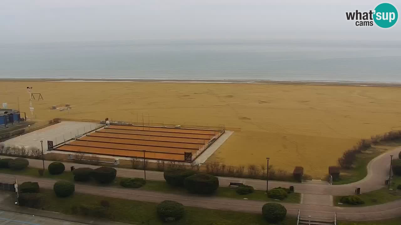 Plaža Bibione Spletna kamera – Italija