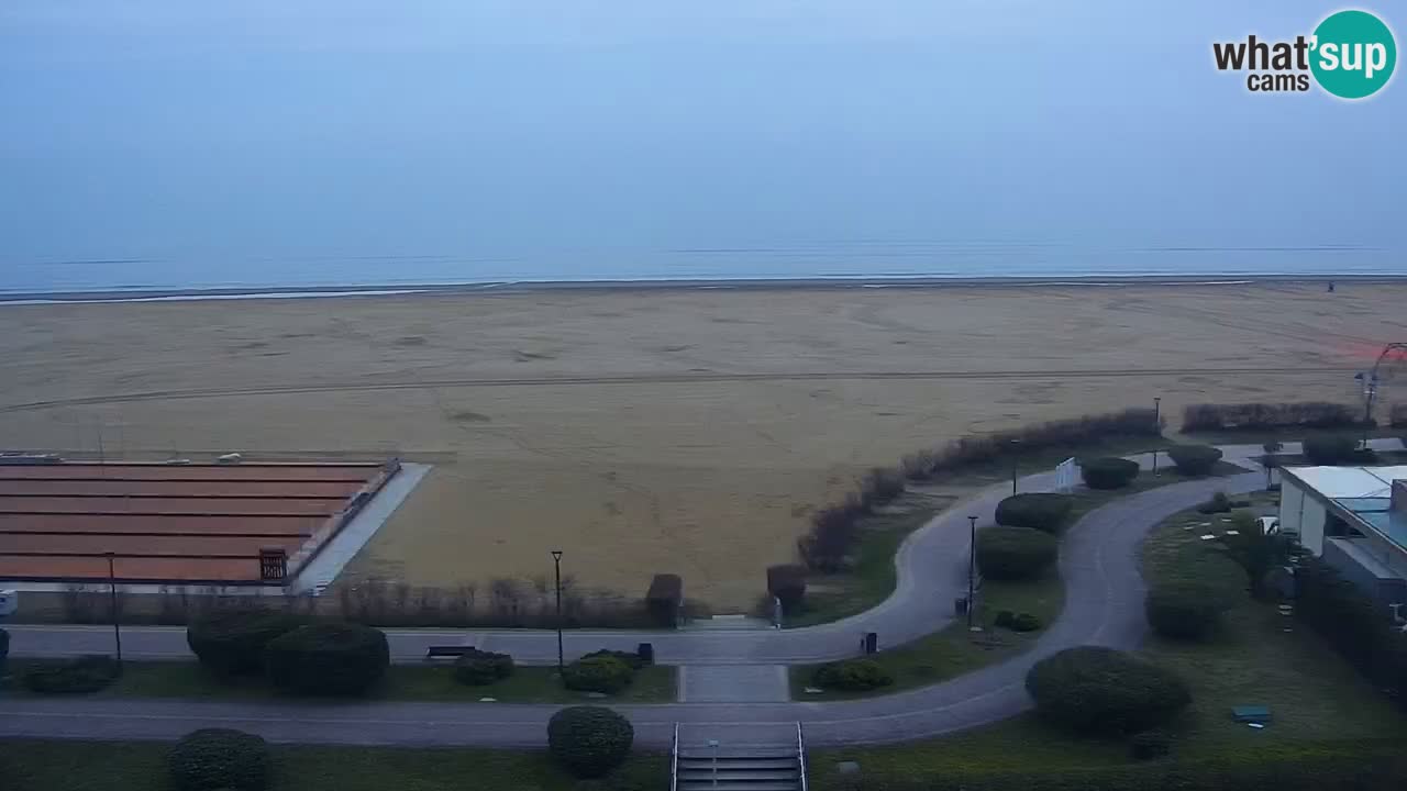 La camera en vivo de la playa de Bibione – Italia