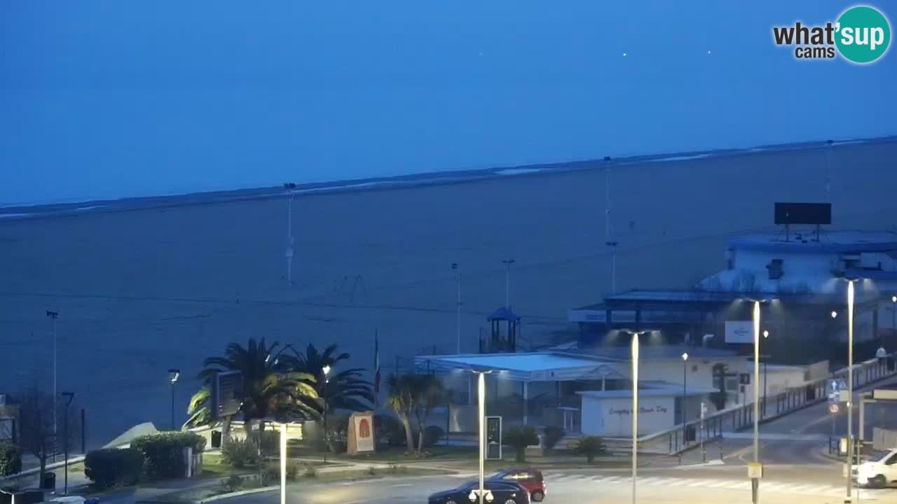 La camera en vivo de la playa de Bibione – Italia