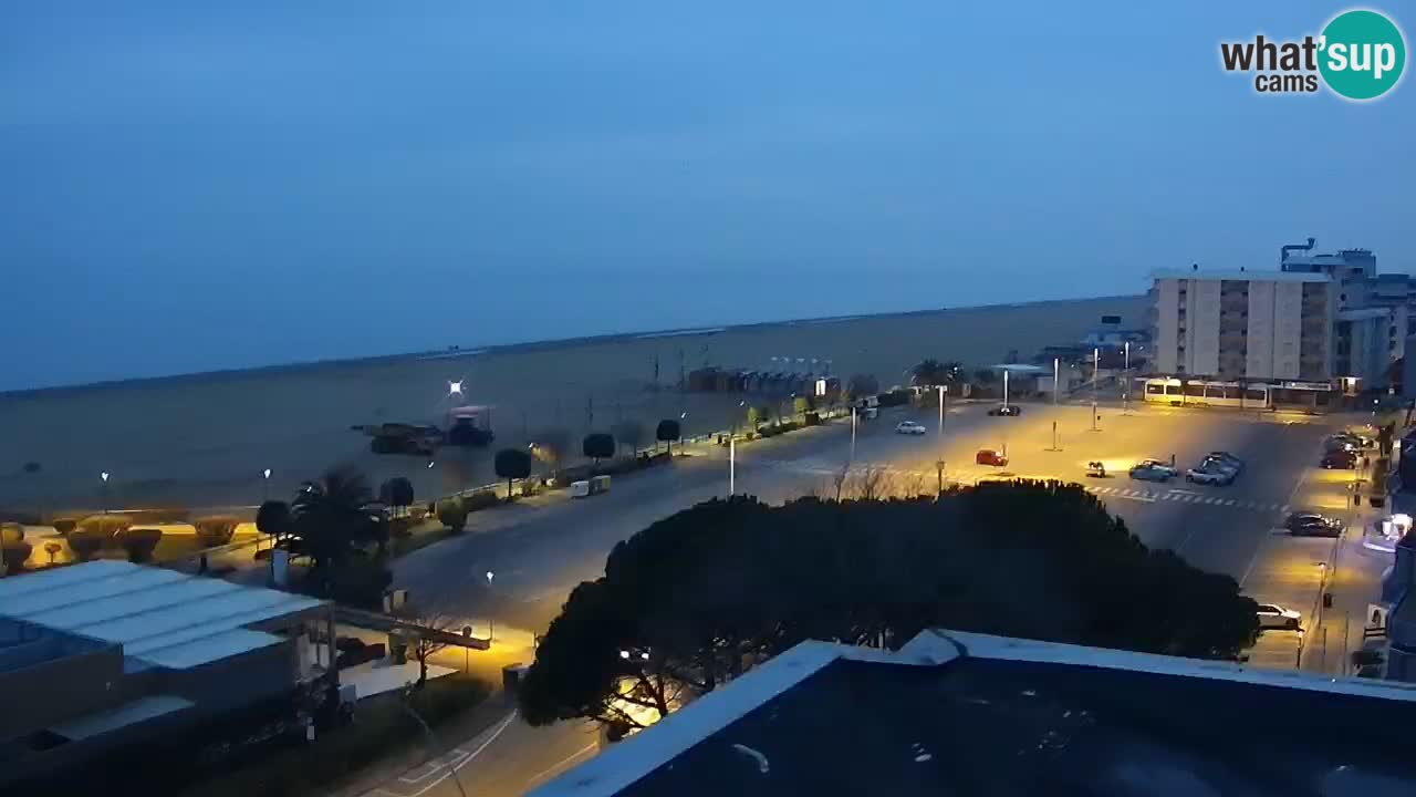 The beach of Bibione webcam – Italy