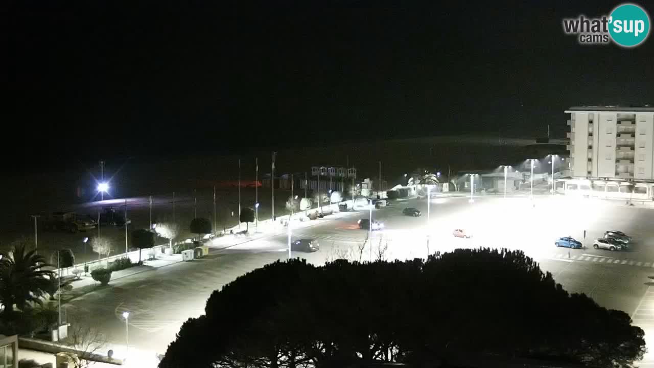 La camera en vivo de la playa de Bibione – Italia