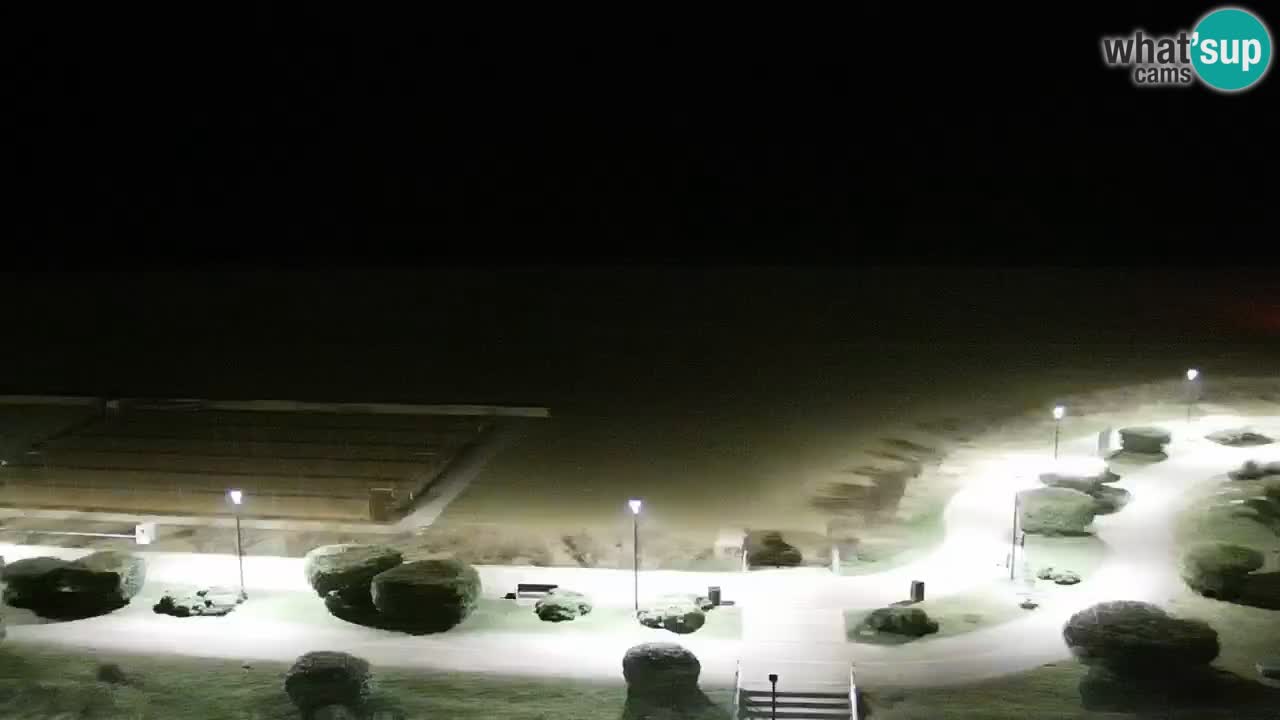 Plaža Bibione Spletna kamera – Italija