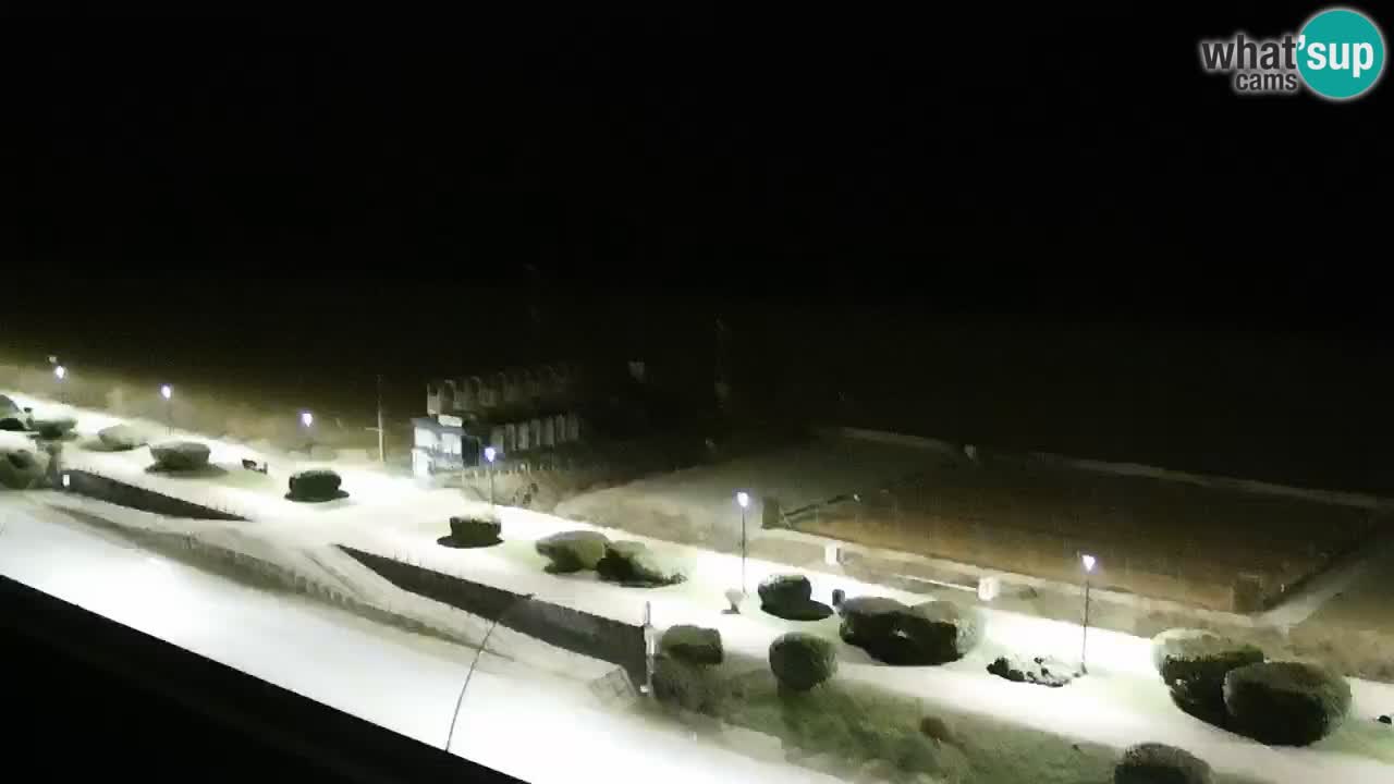 La camera en vivo de la playa de Bibione – Italia