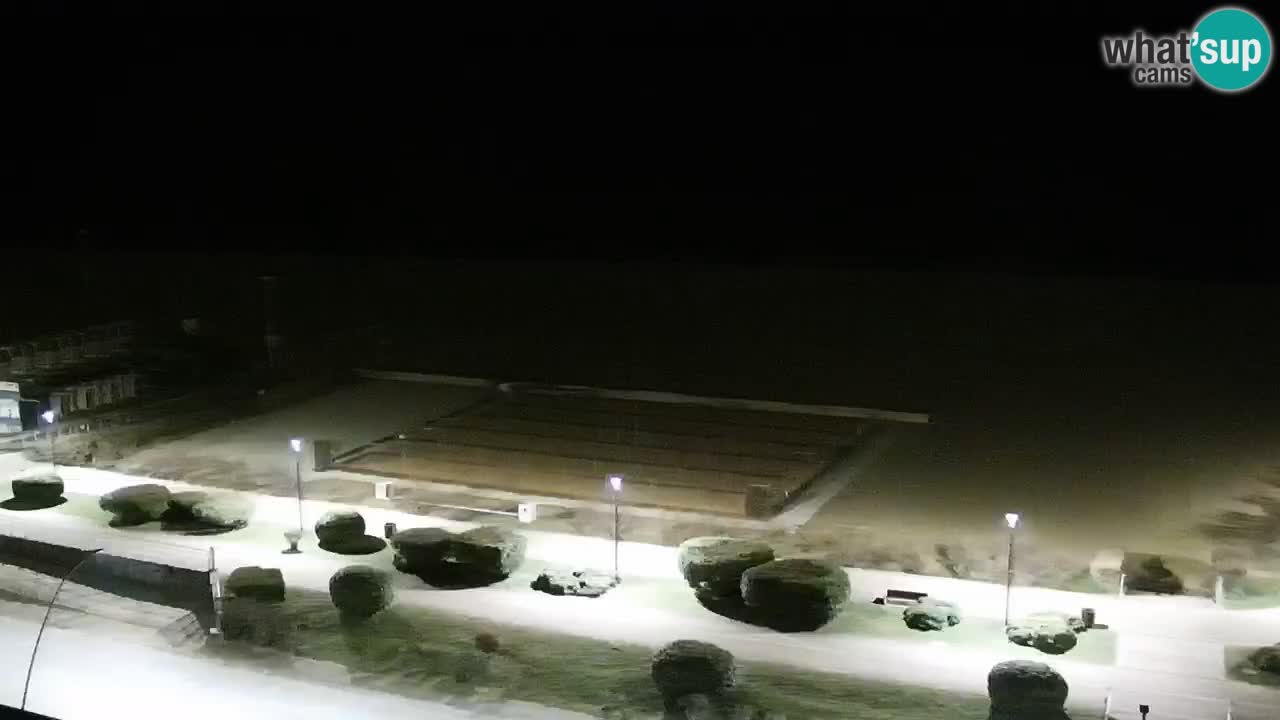 La camera en vivo de la playa de Bibione – Italia