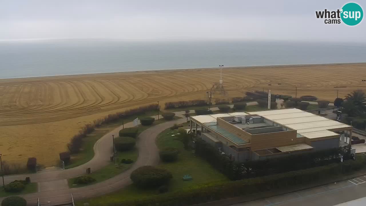 La camera en vivo de la playa de Bibione – Italia