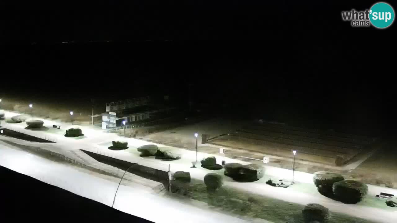Plaža Bibione Spletna kamera – Italija