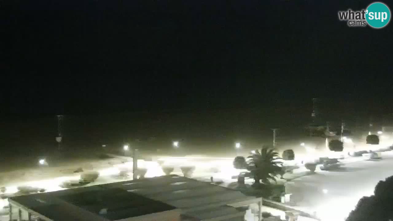 La spiaggia di Bibione webcam live e piazzale Zenit