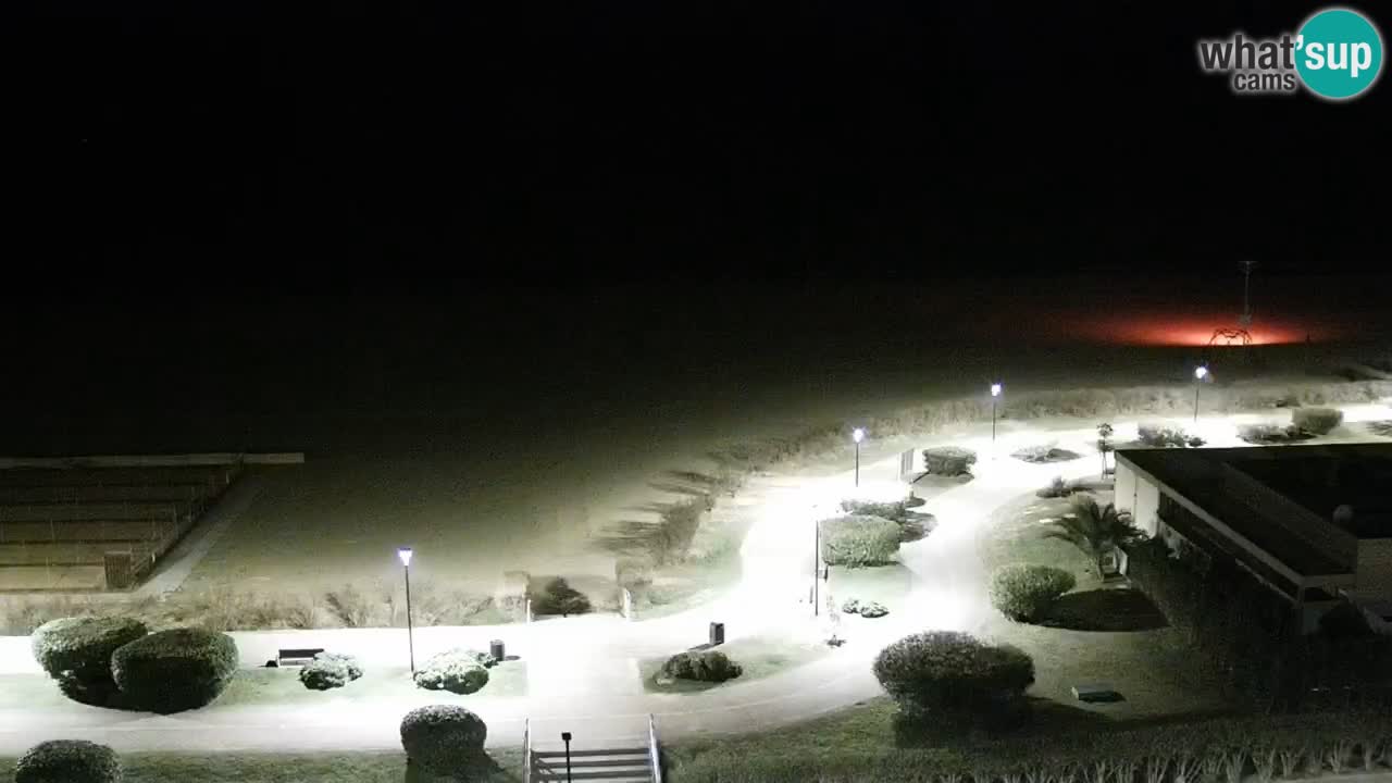 La camera en vivo de la playa de Bibione – Italia