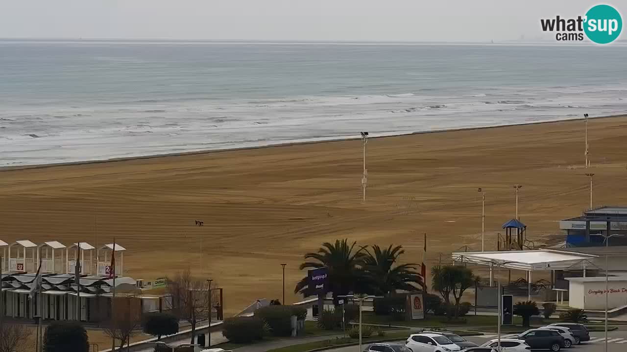 La camera en vivo de la playa de Bibione – Italia