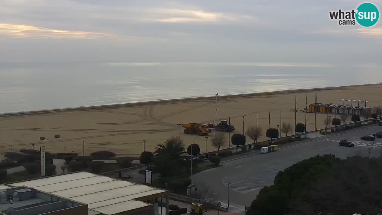 La camera en vivo de la playa de Bibione – Italia