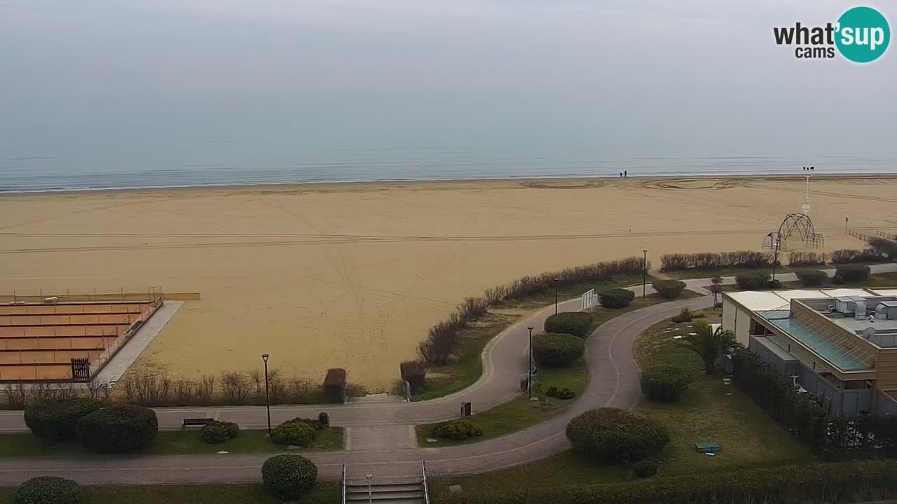 La camera en vivo de la playa de Bibione – Italia