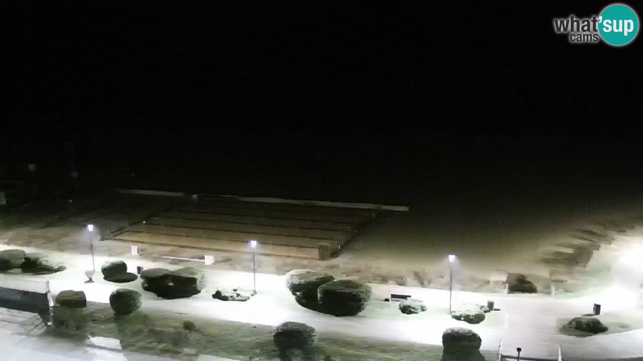 Plaža Bibione Spletna kamera – Italija