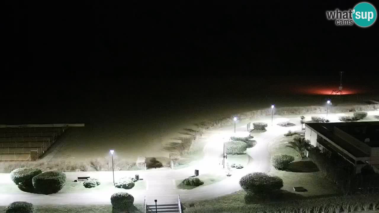 La camera en vivo de la playa de Bibione – Italia
