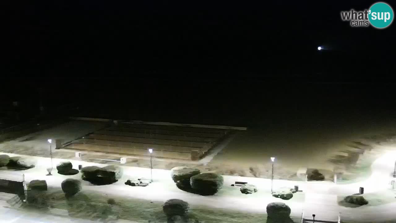 Plaža Bibione Spletna kamera – Italija