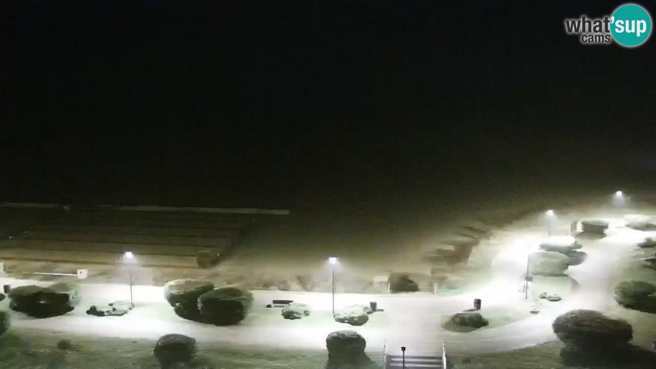 The beach of Bibione webcam – Italy