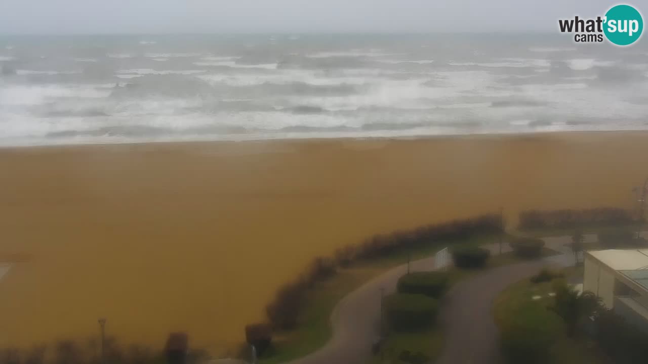 Plaža Bibione Spletna kamera – Italija