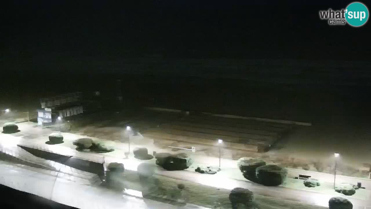 Plaža Bibione Spletna kamera – Italija