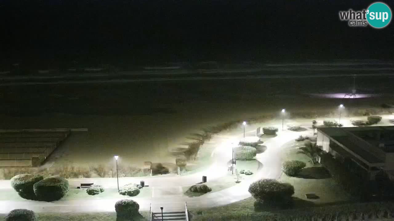 La camera en vivo de la playa de Bibione – Italia