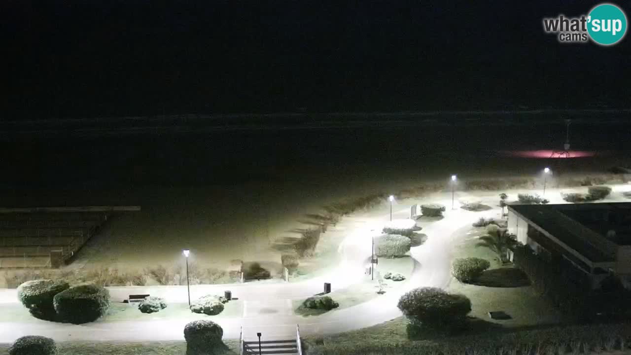 La camera en vivo de la playa de Bibione – Italia