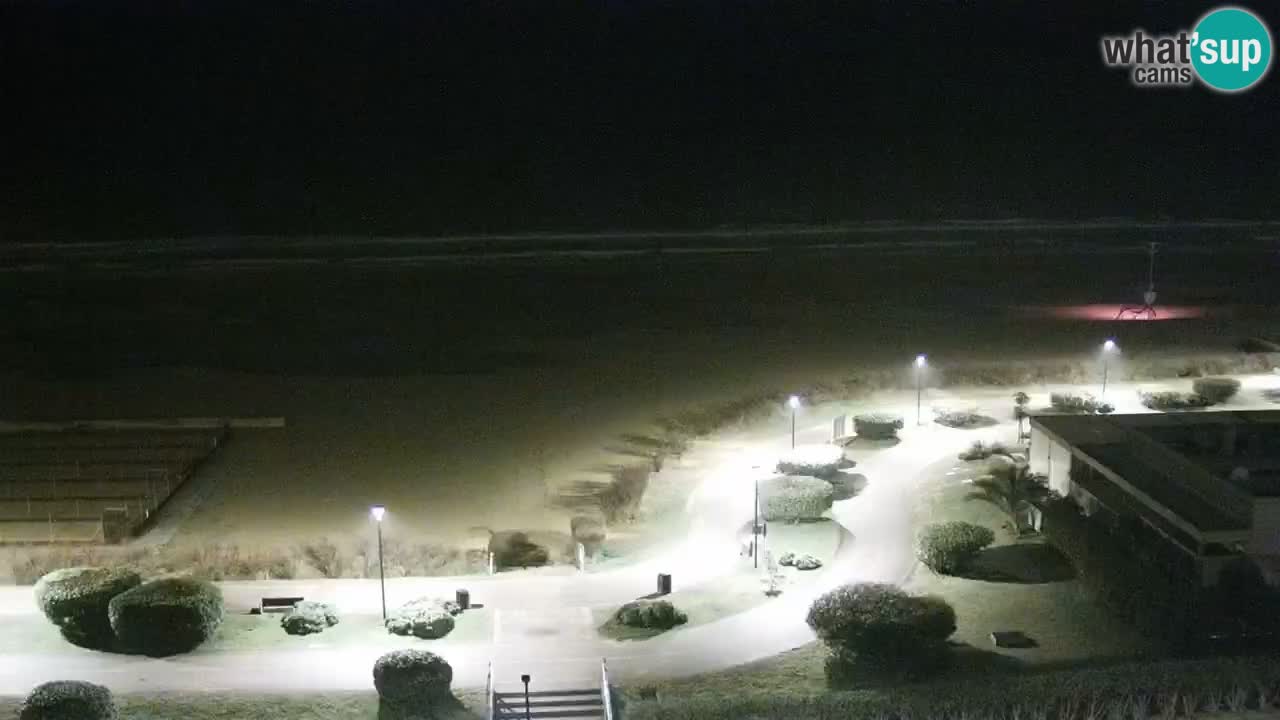 La camera en vivo de la playa de Bibione – Italia