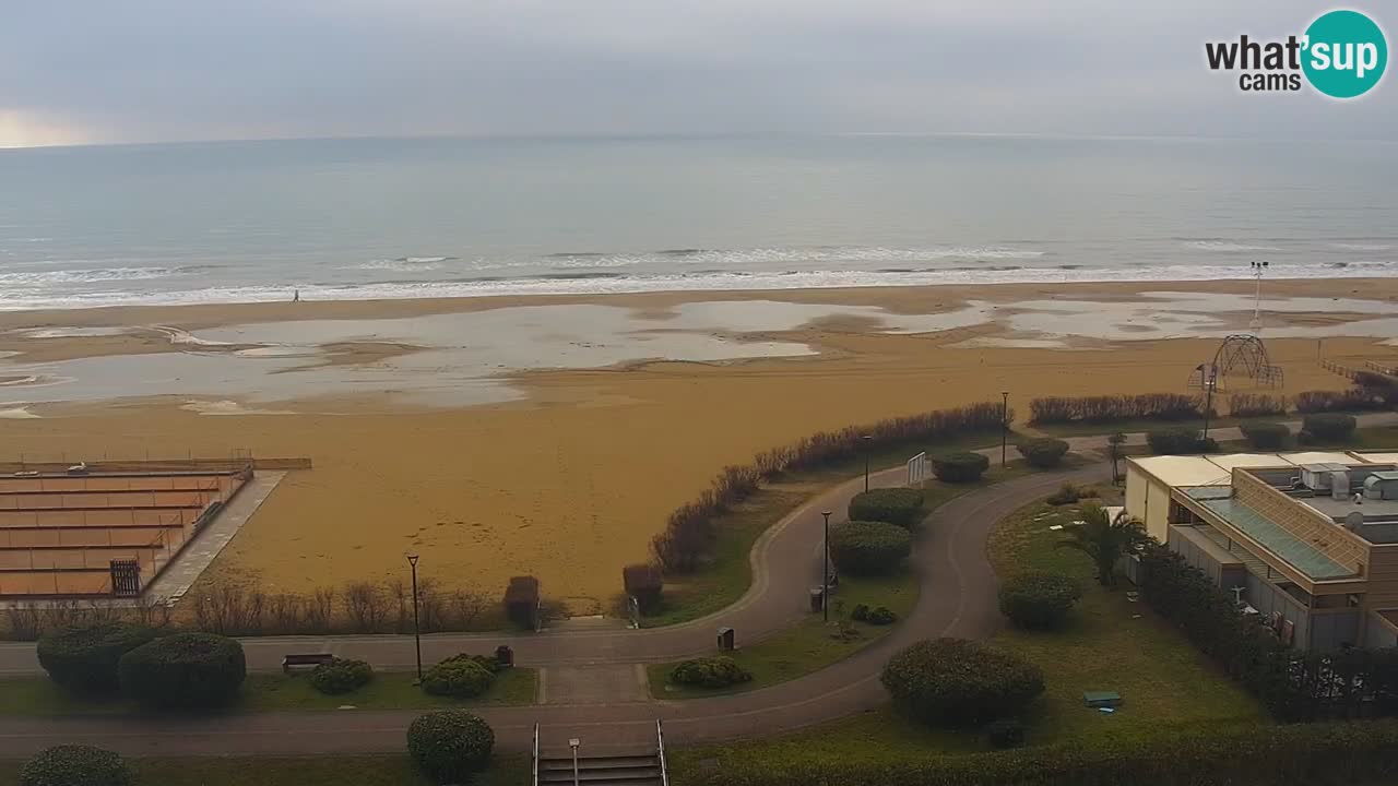 Plaža Bibione Spletna kamera – Italija