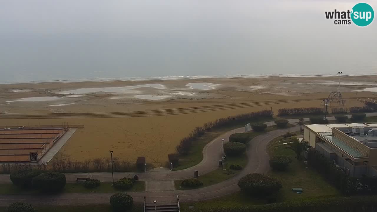 La camera en vivo de la playa de Bibione – Italia
