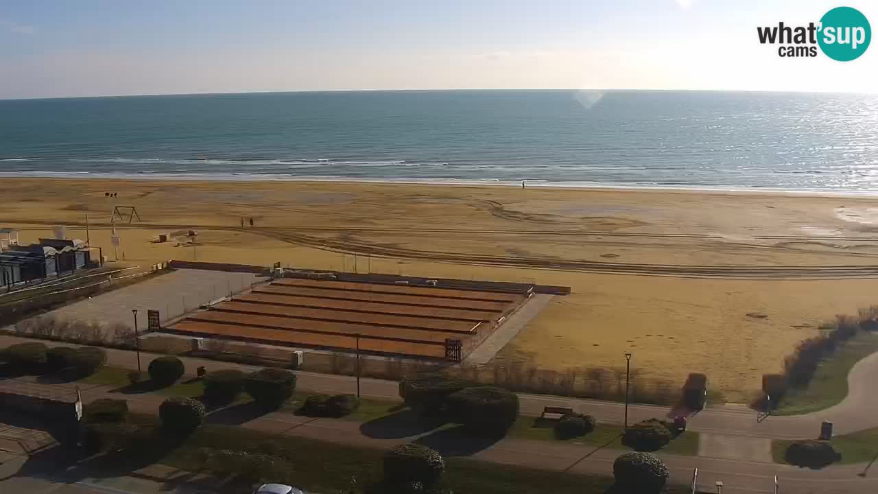 Plaža Bibione Spletna kamera – Italija