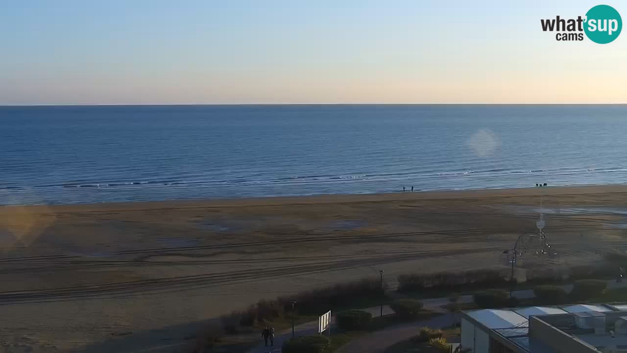 Plaža Bibione Spletna kamera – Italija