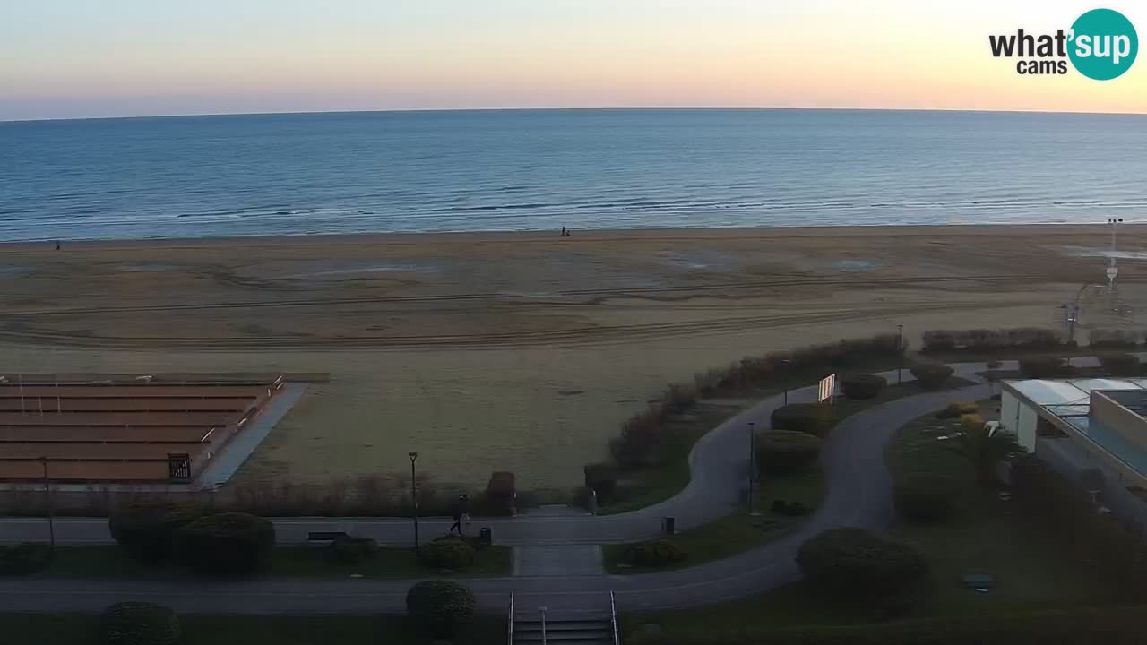 La camera en vivo de la playa de Bibione – Italia