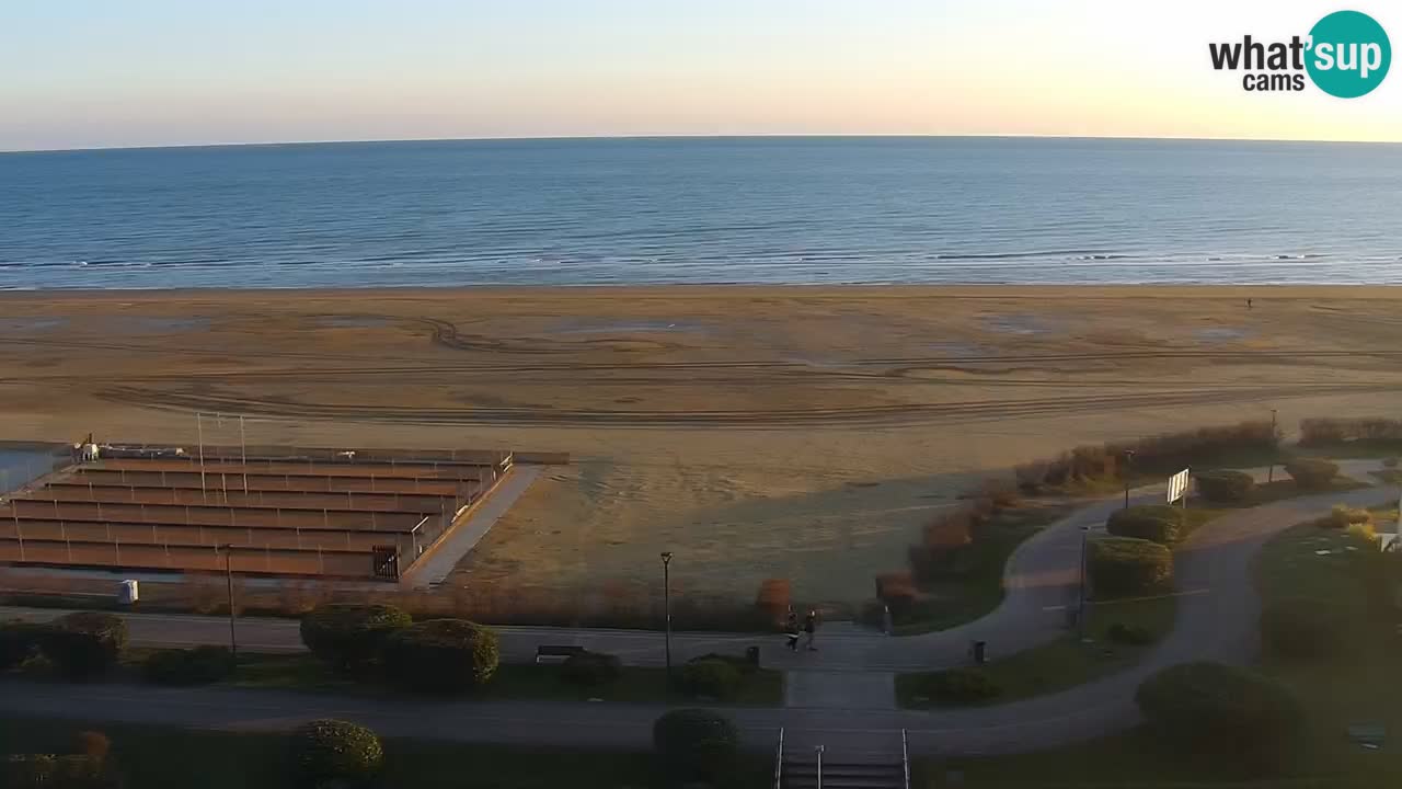 Plaža Bibione Spletna kamera – Italija