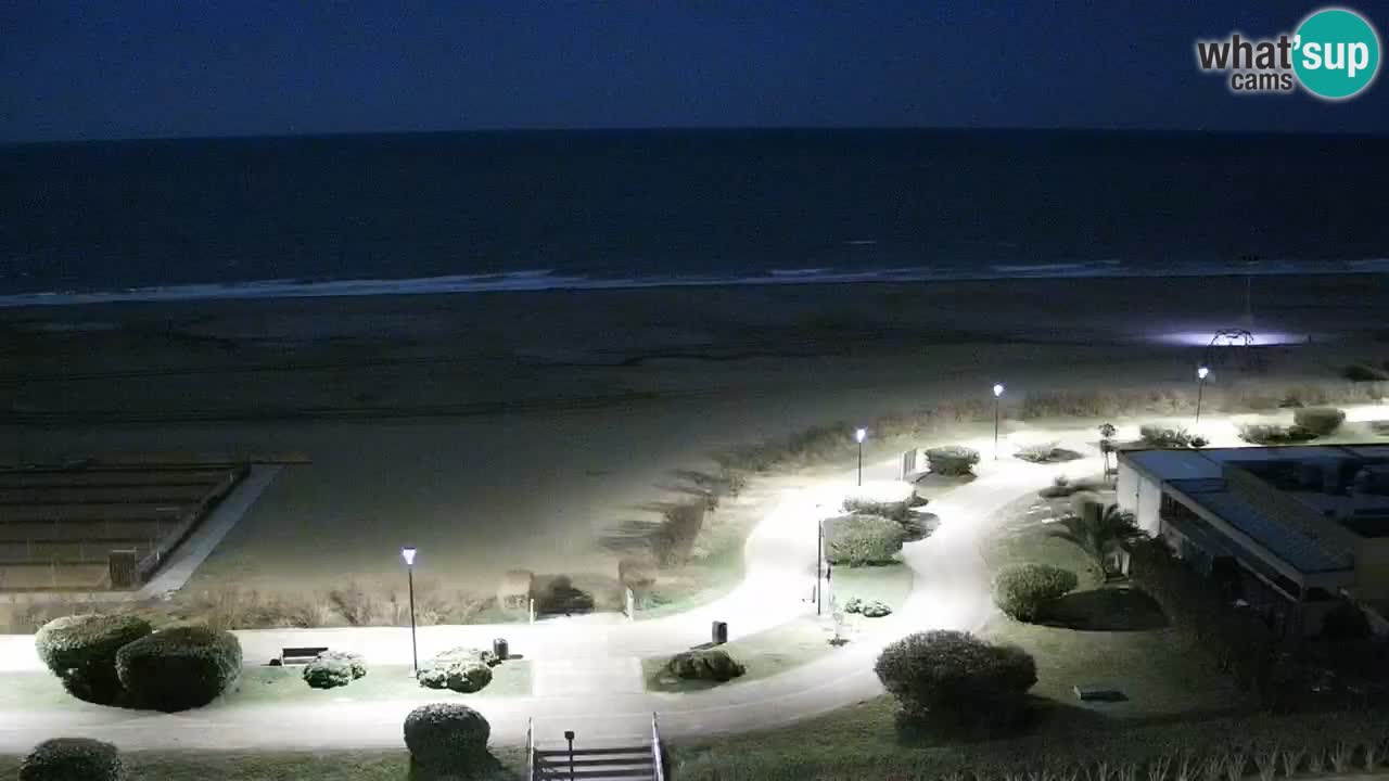 La camera en vivo de la playa de Bibione – Italia