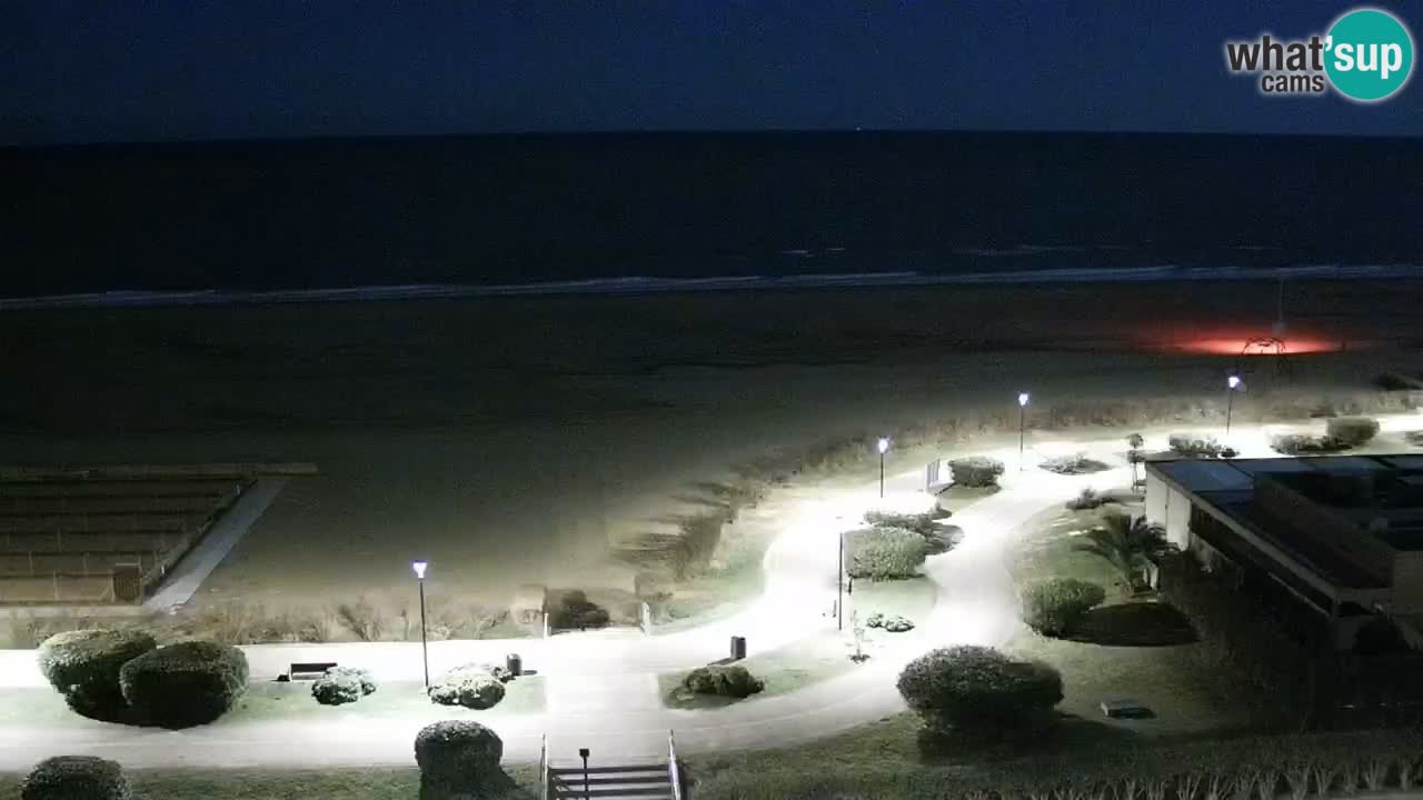 La camera en vivo de la playa de Bibione – Italia