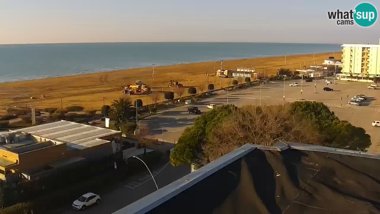 La camera en vivo de la playa de Bibione – Italia