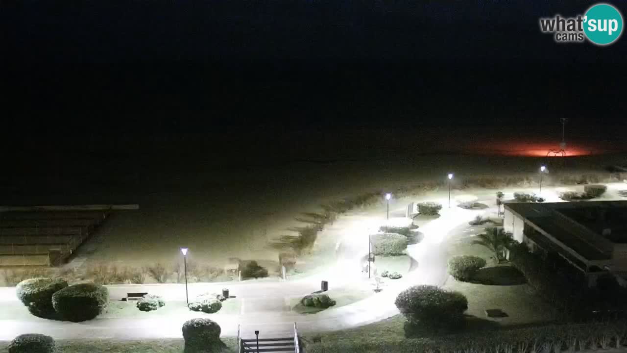 La camera en vivo de la playa de Bibione – Italia
