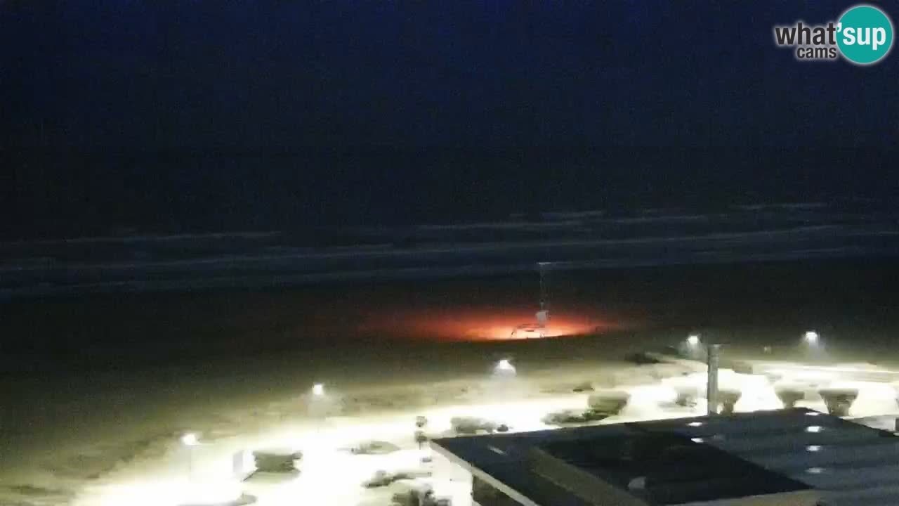 La camera en vivo de la playa de Bibione – Italia