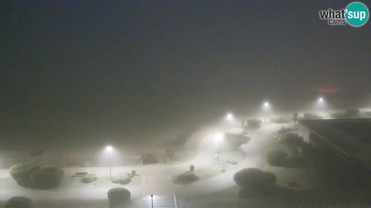 The beach of Bibione webcam – Italy