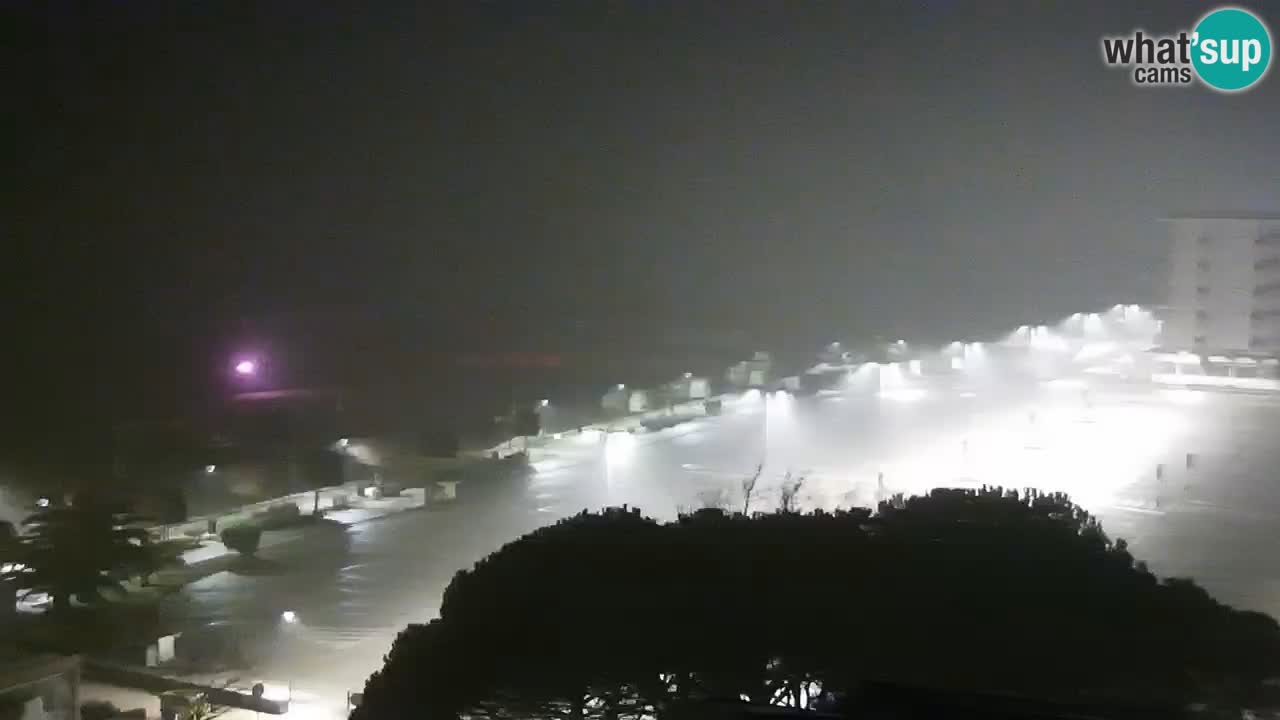 La camera en vivo de la playa de Bibione – Italia