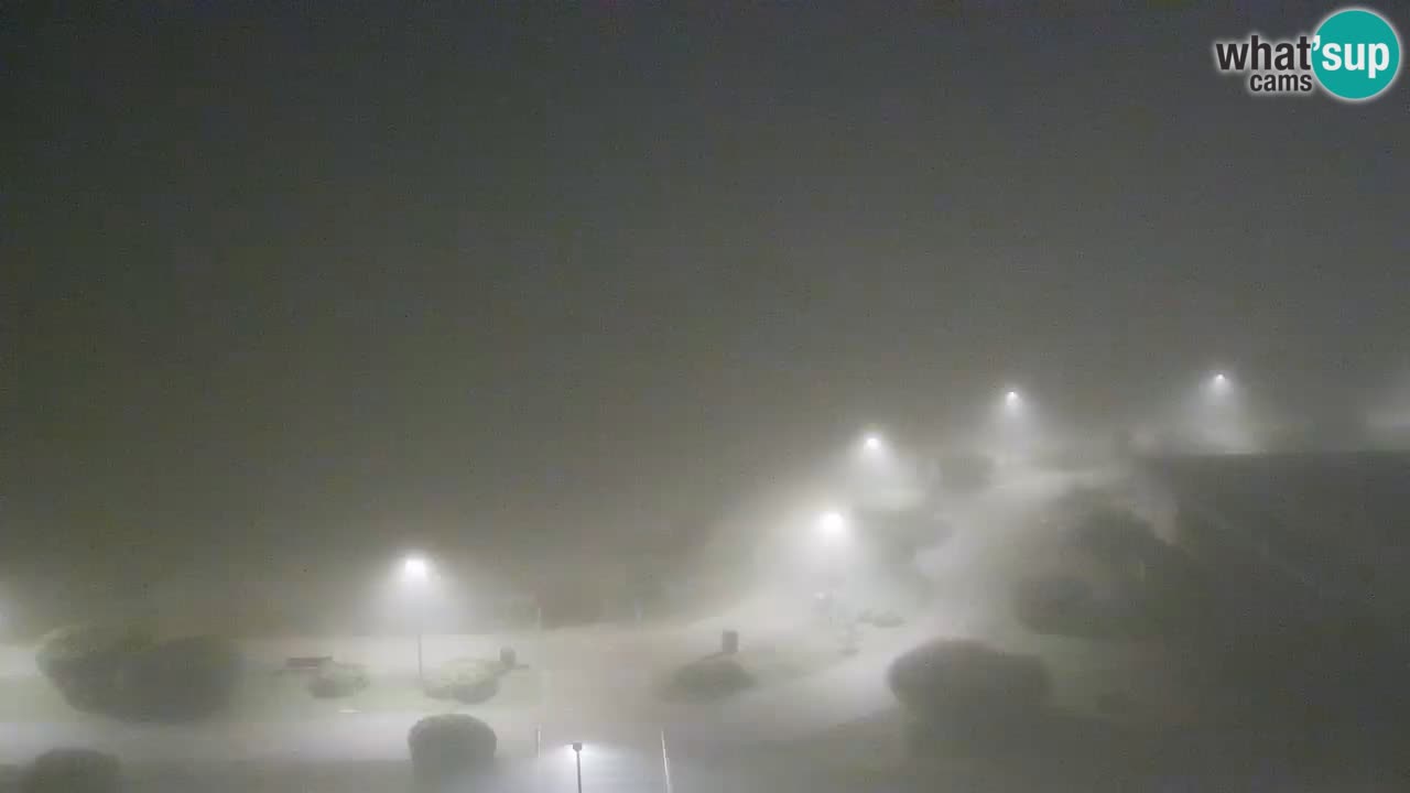 The beach of Bibione webcam – Italy