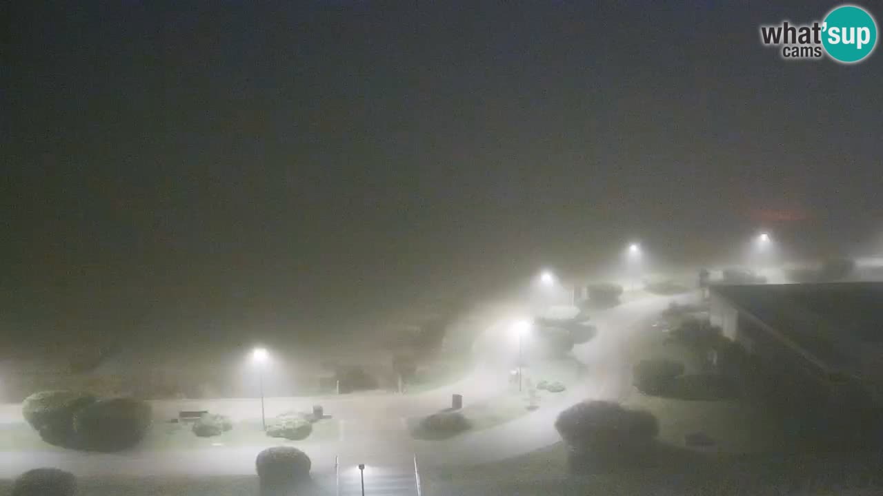 La spiaggia di Bibione webcam live e piazzale Zenit