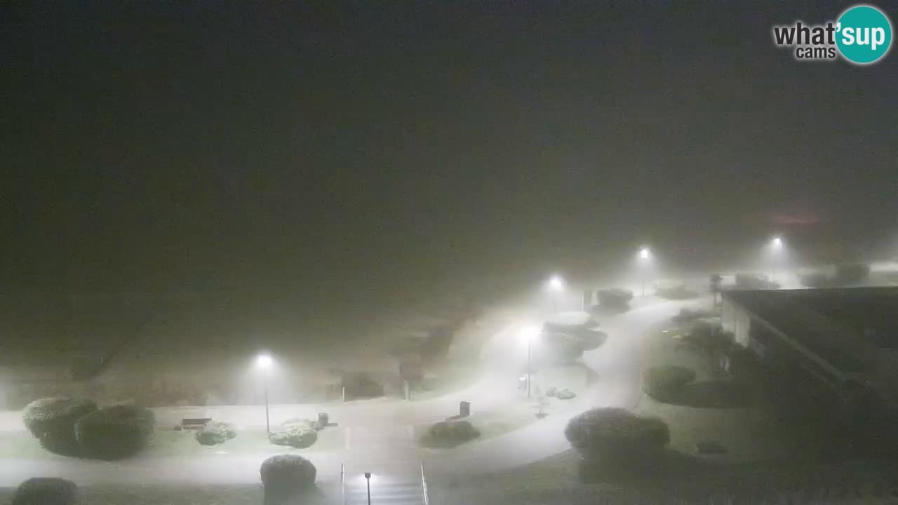 The beach of Bibione webcam – Italy