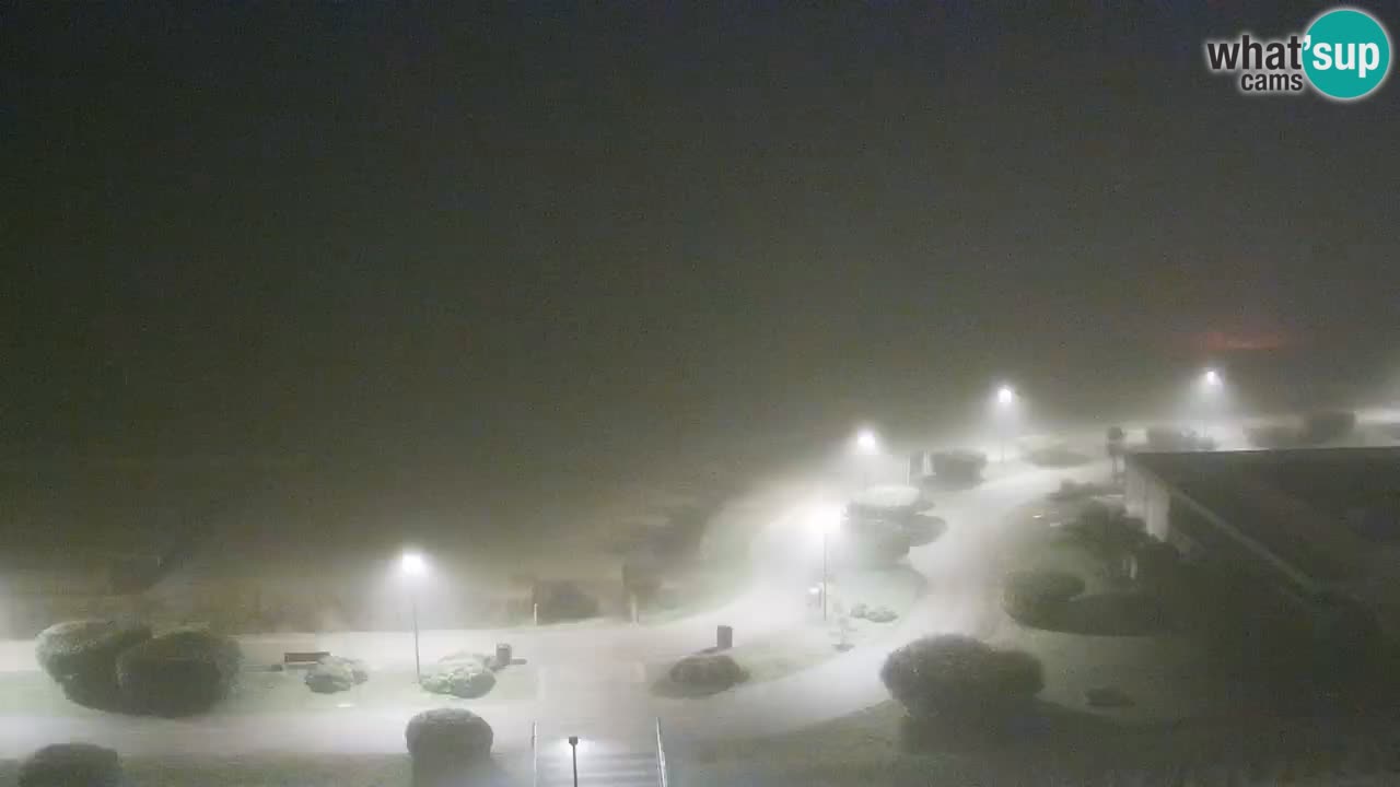 The beach of Bibione webcam – Italy