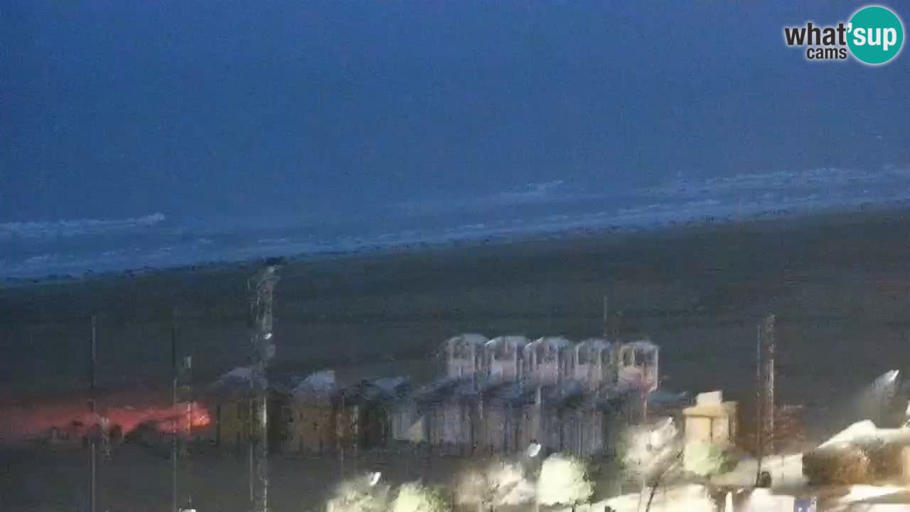 La camera en vivo de la playa de Bibione – Italia