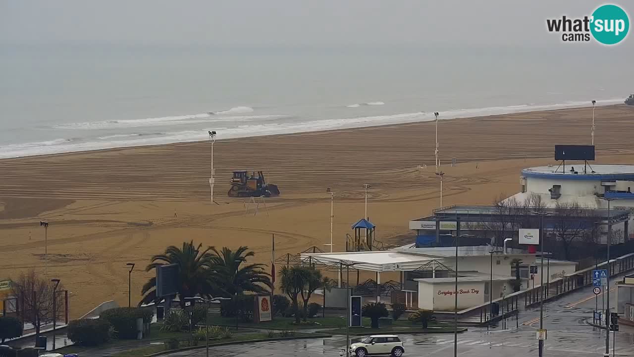 The beach of Bibione webcam – Italy