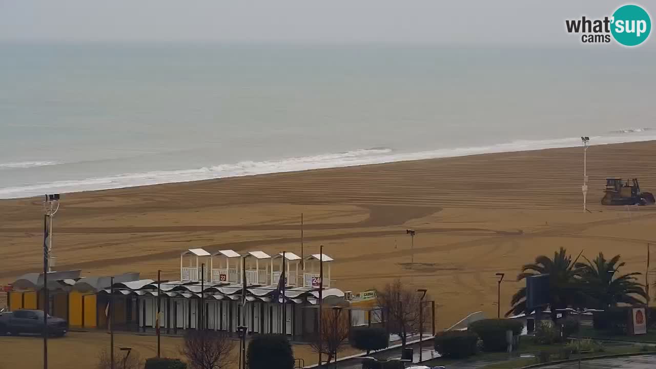 La camera en vivo de la playa de Bibione – Italia