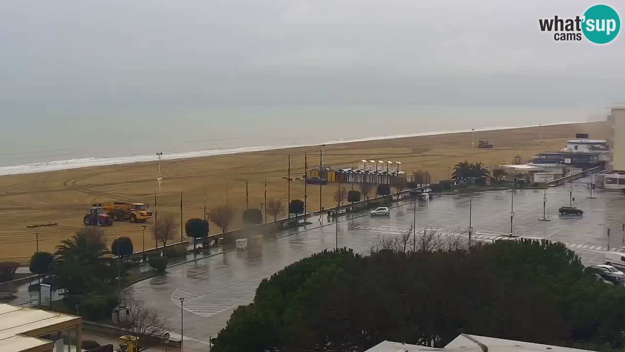 The beach of Bibione webcam – Italy