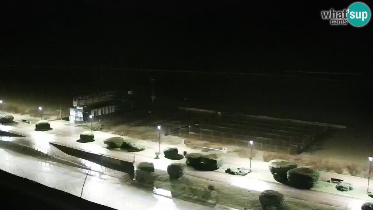 La camera en vivo de la playa de Bibione – Italia
