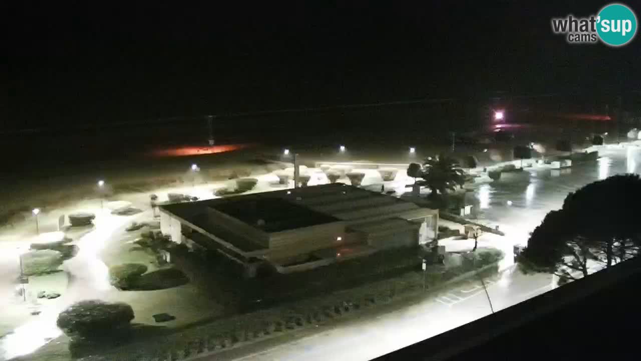 Plaža Bibione Spletna kamera – Italija