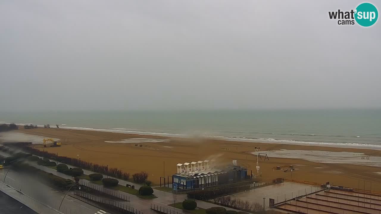 La camera en vivo de la playa de Bibione – Italia