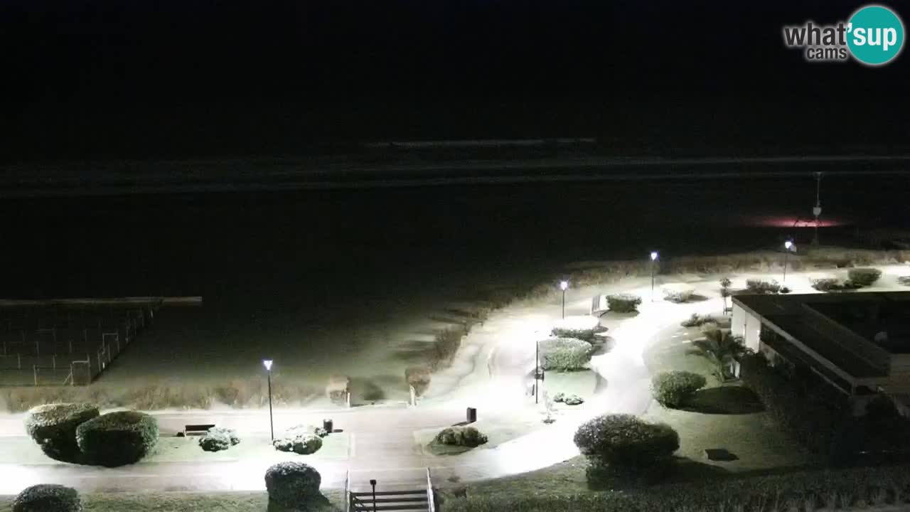 La camera en vivo de la playa de Bibione – Italia